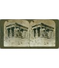 Portico of the Caryatides, on the Erechtheum, Acropolis, Athens.