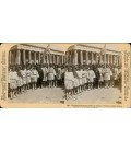 Recruits for the Army, Before The Temple of Theseus, Athens, Greece.