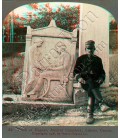 Tomb of  Hegeso, Ancient Cemetery, Athens, Greece.