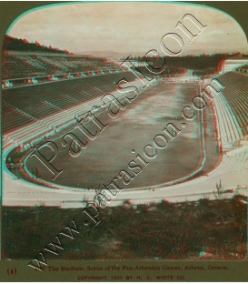 The Stadium. Scene of the Pan-Athenian Games, Athens.