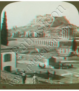 Ο Ναός του Ολυμπίου Διός και η Ακρόπολη, Αθήνα.