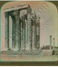 Temple of Olympian Jupiter, largest of Greek temples, Athens.