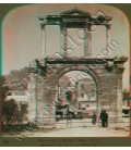 The Arch of Hadrian, Athens.