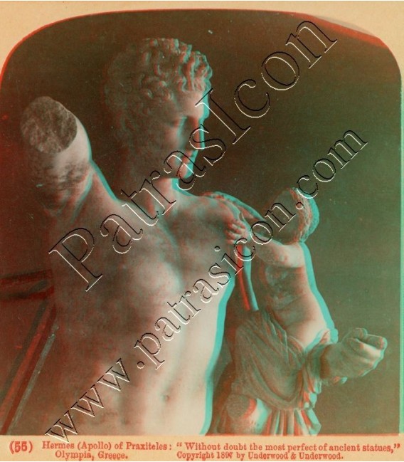 Ερμής του Πραξιτέλη-χωρίς αμφιβολία το πιο τέλειο των αρχαίων αγαλμάτων-Ολυμπία Ελλάδα.